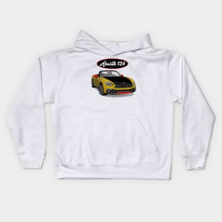 ABARTH 124 Giallo Kids Hoodie